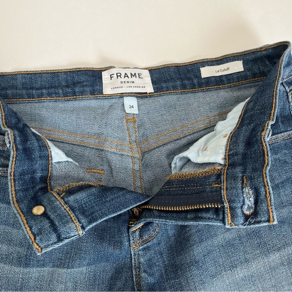 Frame Le Cuttoff Shorts - Picture 2 of 4